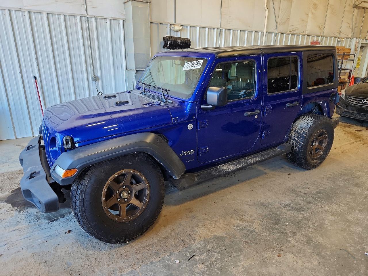 2018 Jeep Wrangler Unlimited Sport - zdjęcie główne