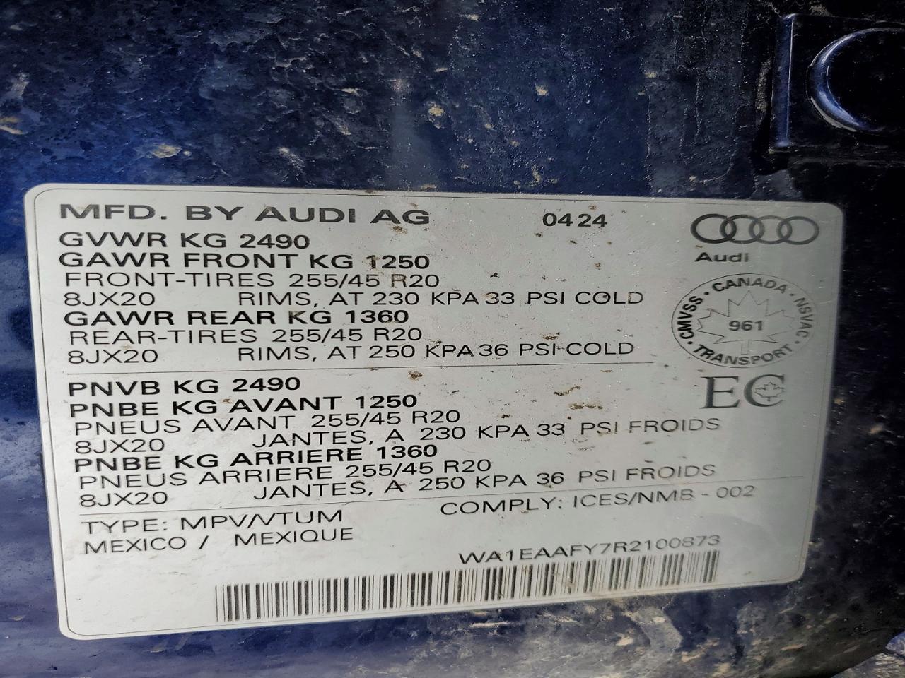 2024 Audi Q5 Premium Plus 45 - zdjęcie 13