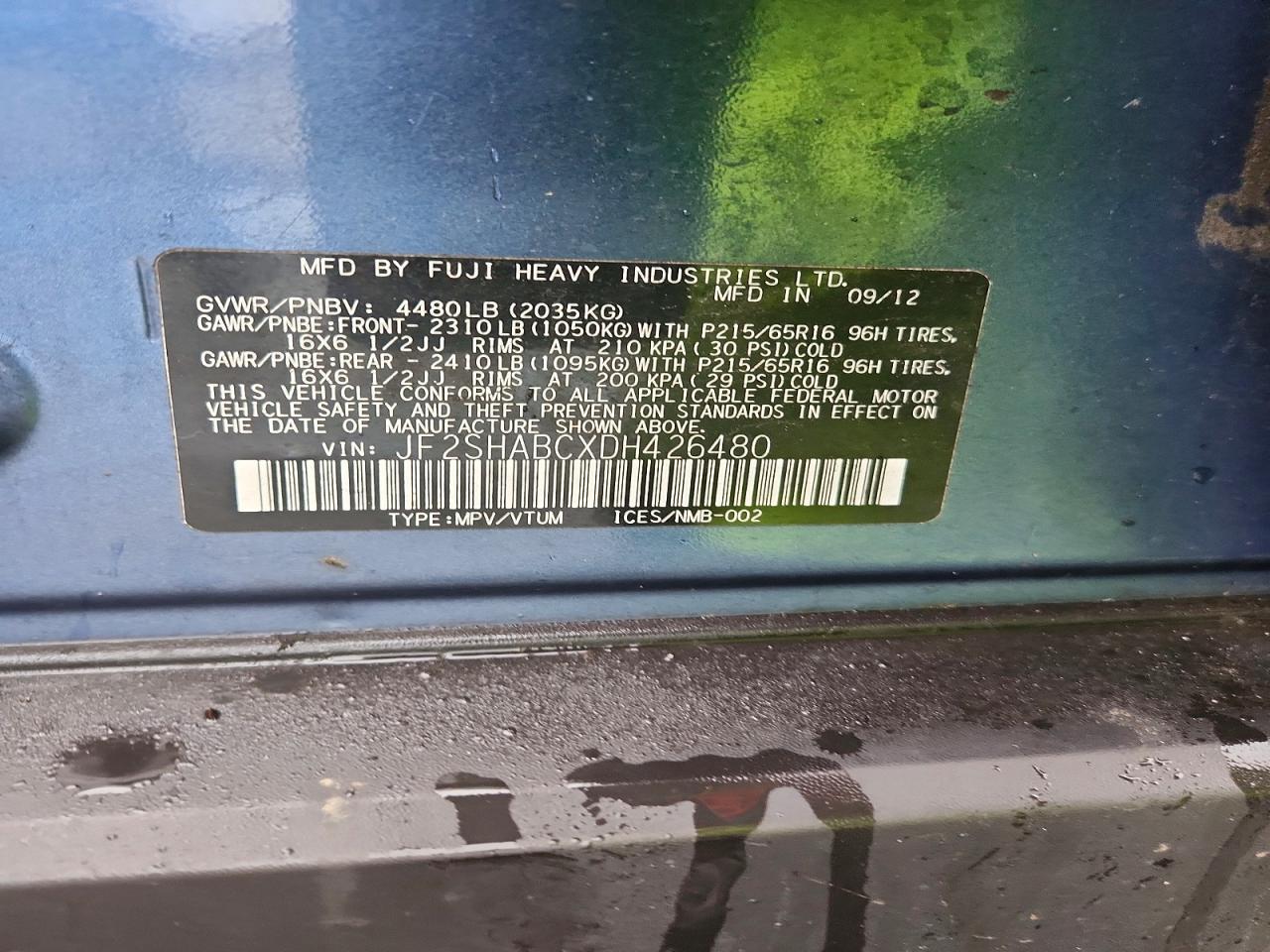 2013 Subaru Forester - zdjęcie 13