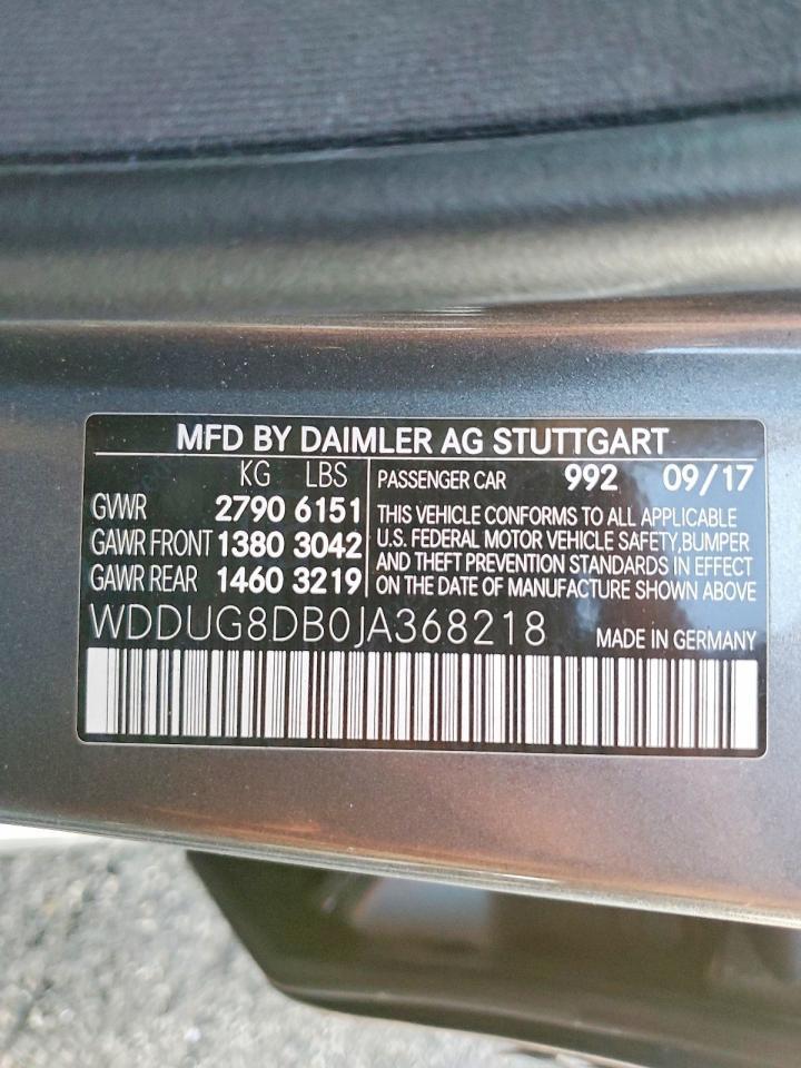 2018 Mercedes-Benz S 560 - zdjęcie 12