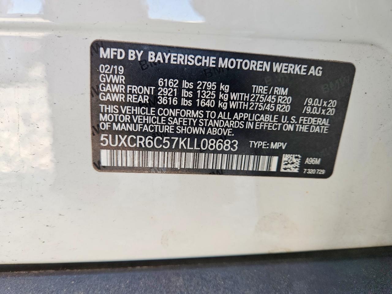 2019 BMW X5 xDrive40I - zdjęcie 12