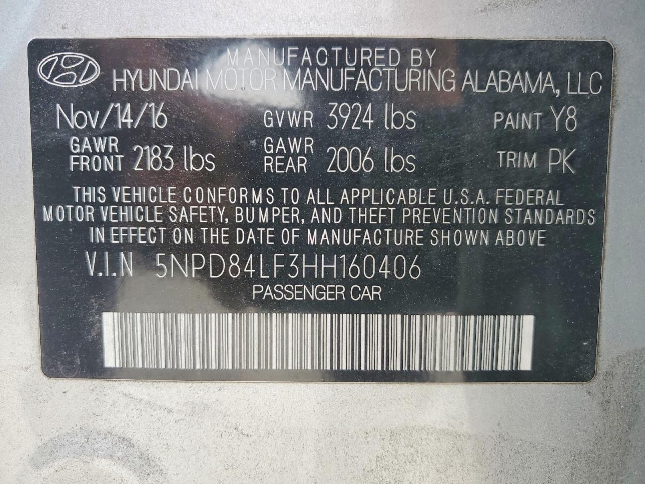 2017 Hyundai Elantra Se - zdjęcie 13