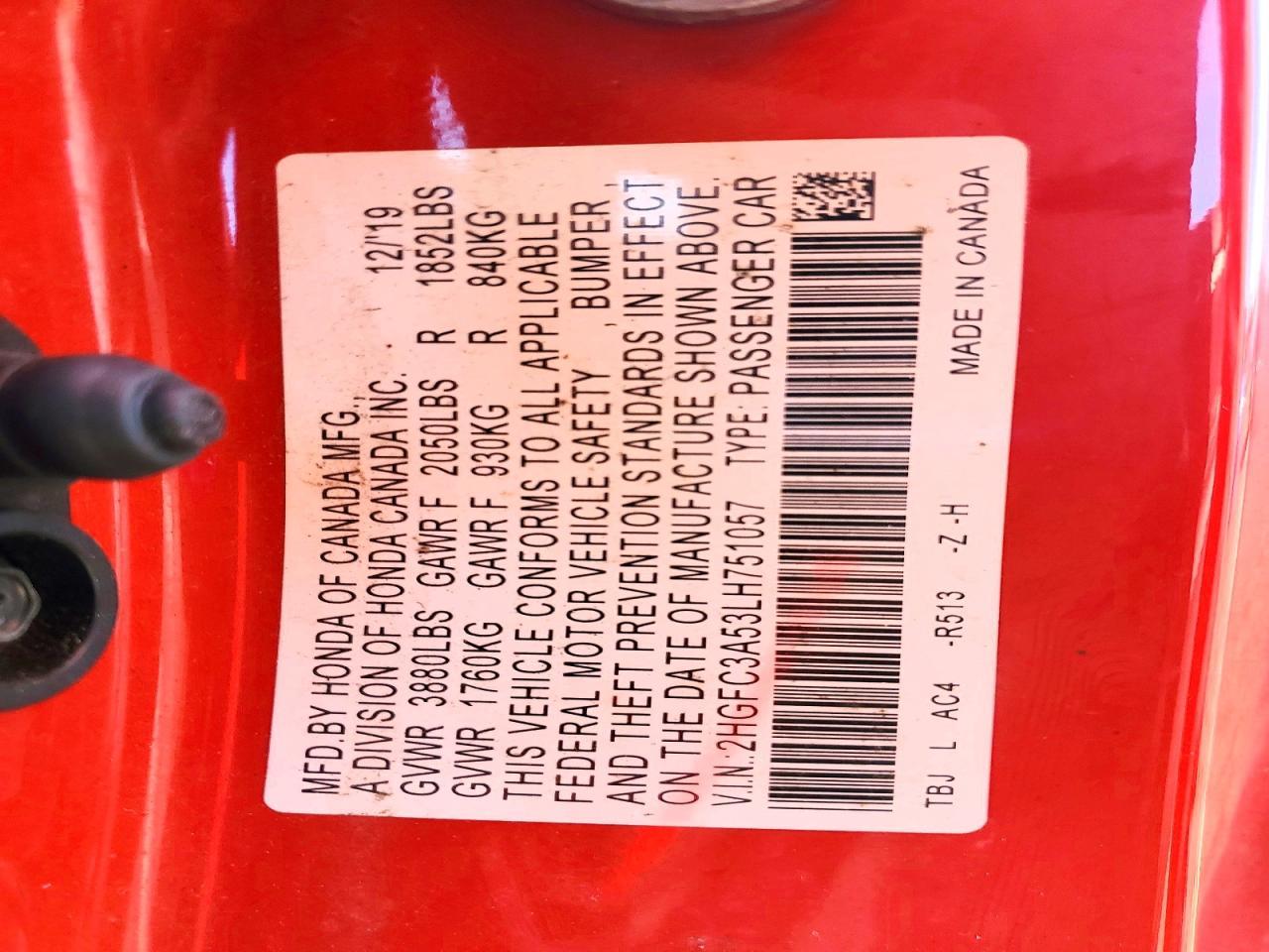 2020 Honda Civic Si - zdjęcie 12