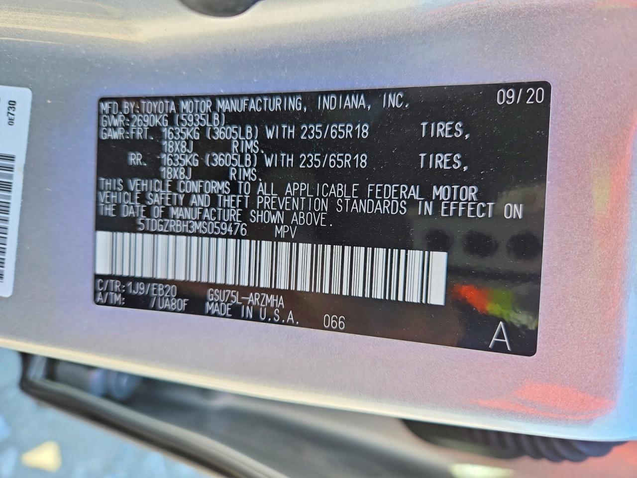 2021 Toyota Highlander Xle - zdjęcie 13