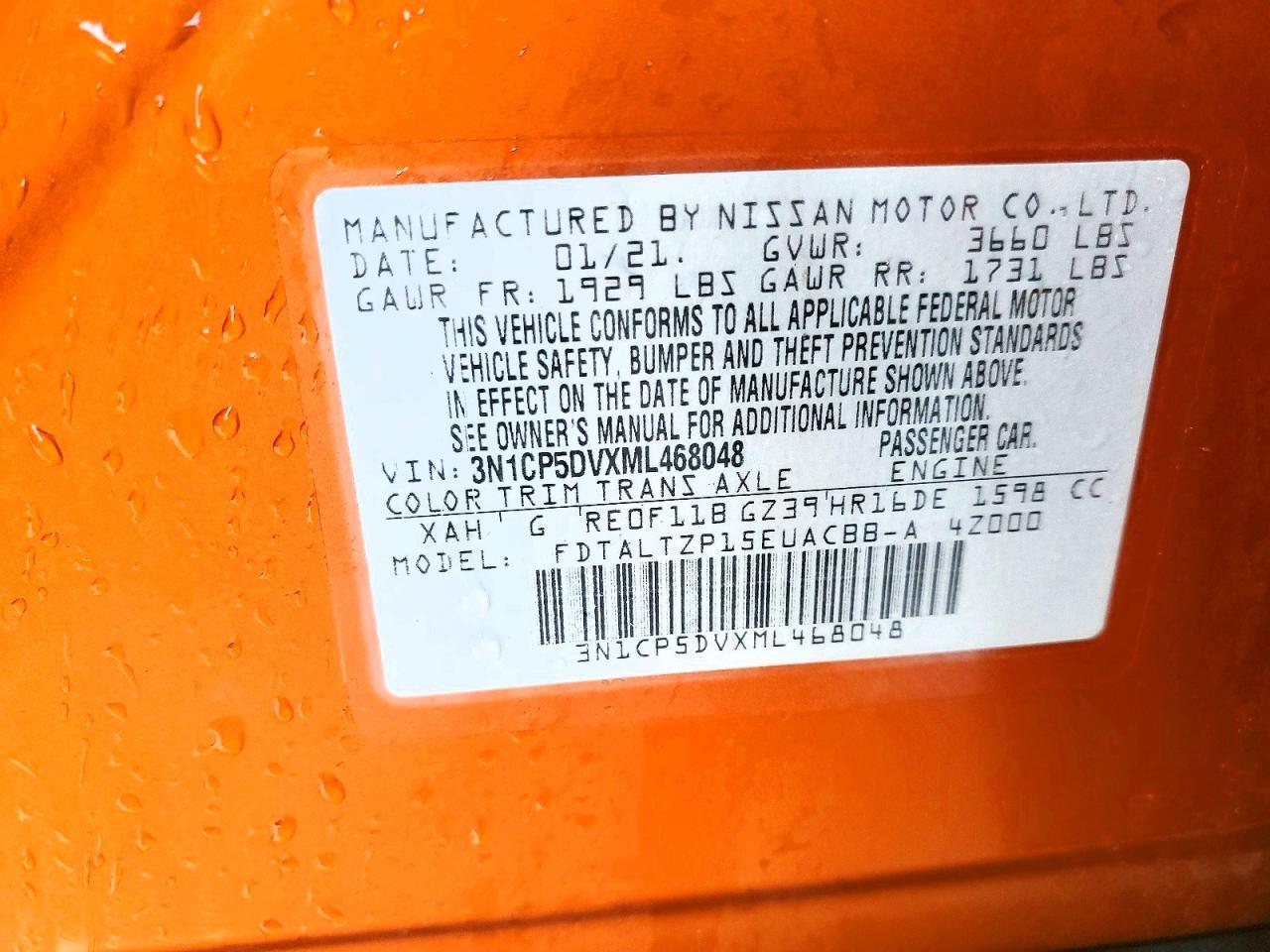 2021 Nissan Kicks Sr - zdjęcie 12