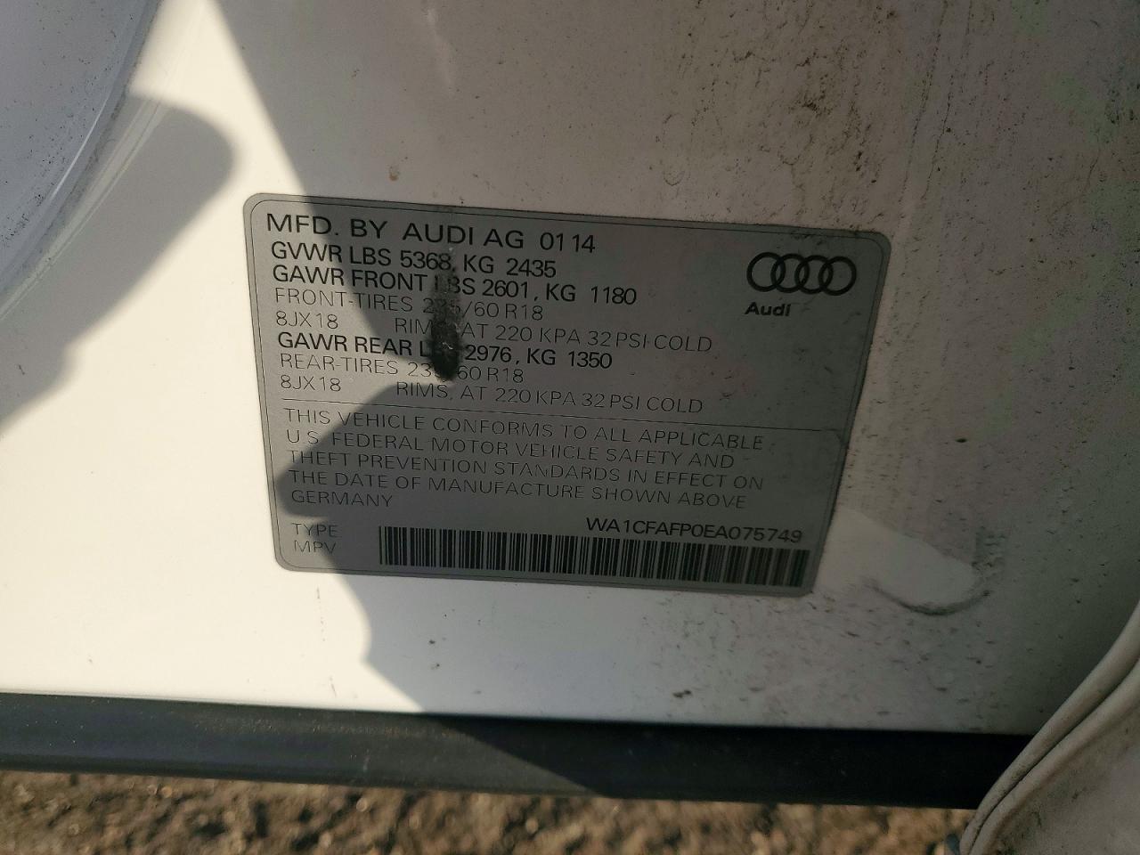 2014 Audi Q5 Premium - zdjęcie 13
