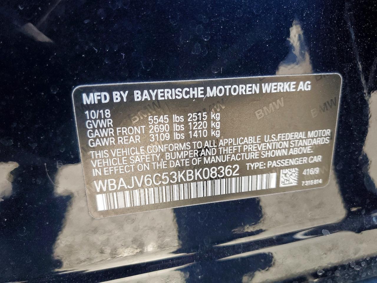 2019 BMW 640 Xigt - zdjęcie 13