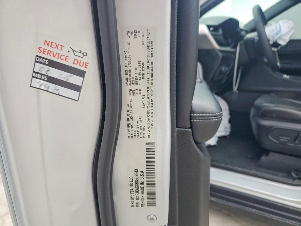 2024 Jeep Grand Cherokee L Laredo - zdjęcie 13