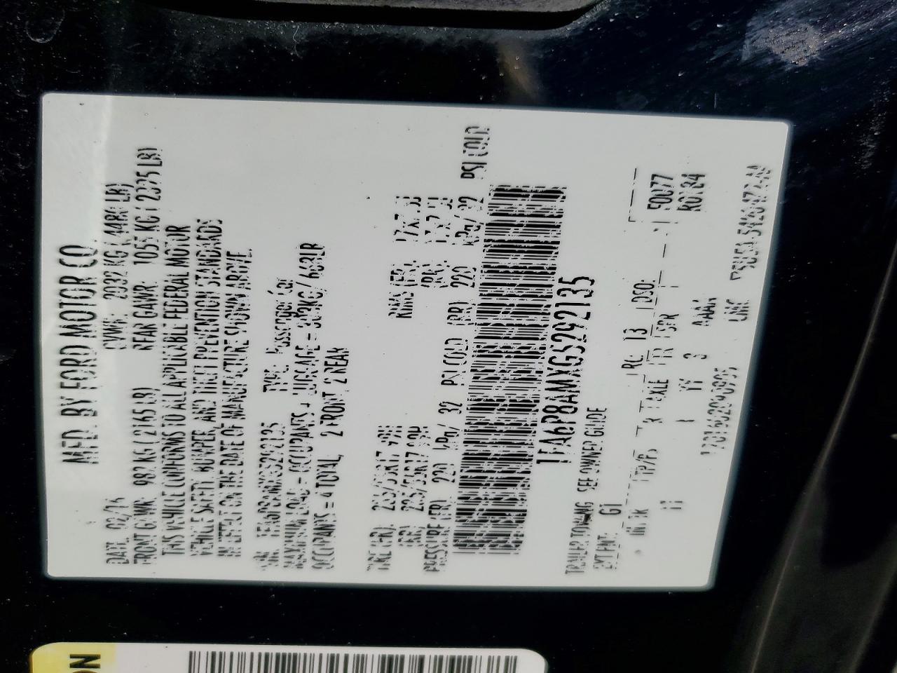 2016 Ford Mustang - zdjęcie 12