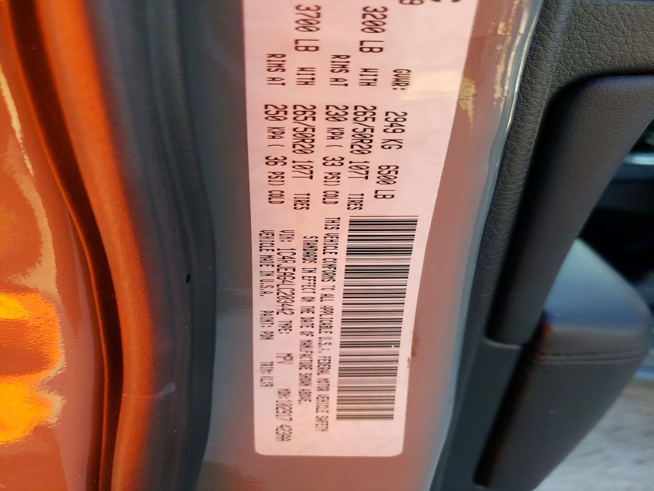 2020 Jeep Grand Cherokee Laredo - zdjęcie 13