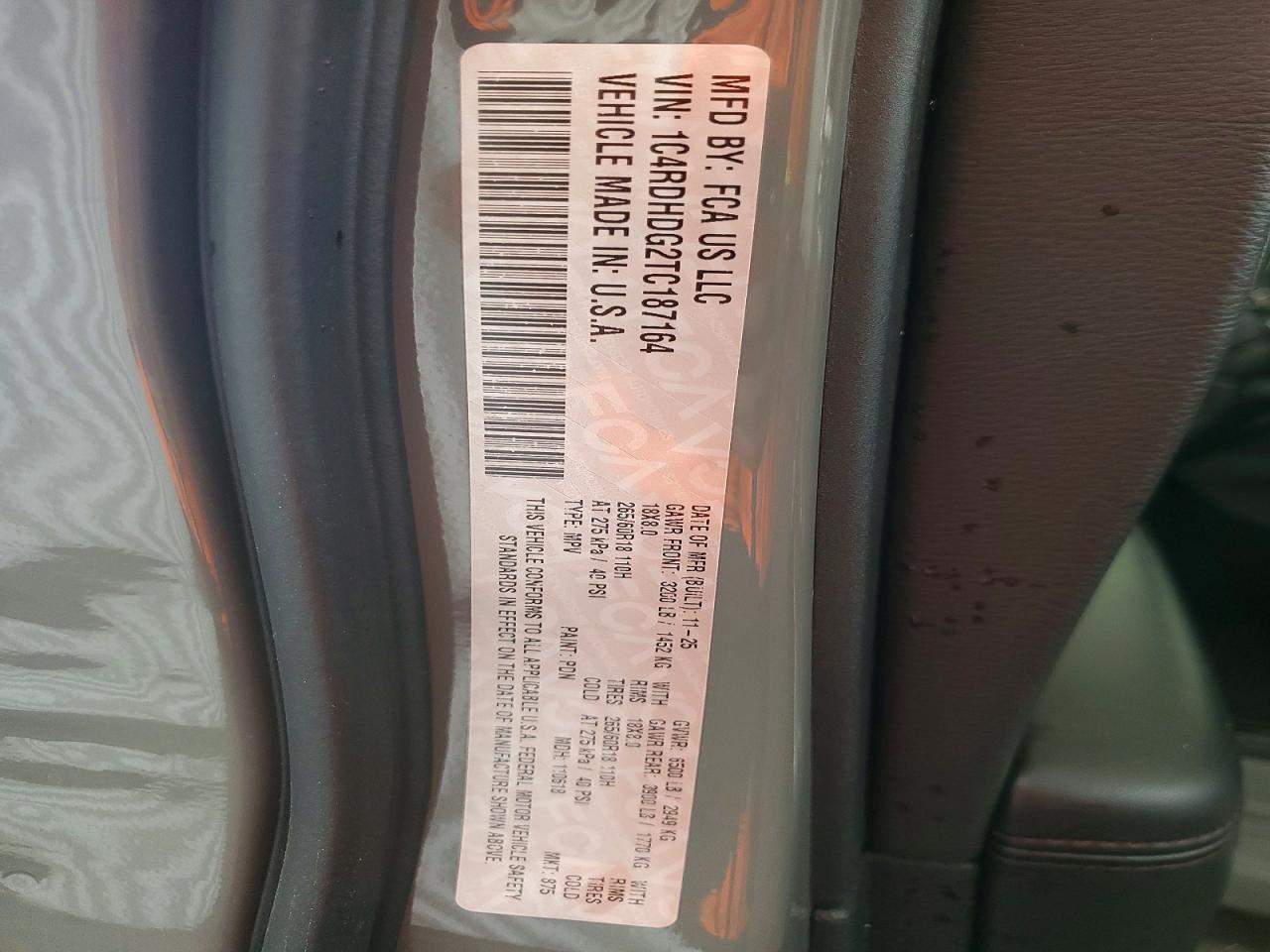 2026 Dodge Durango Gt - zdjęcie 13