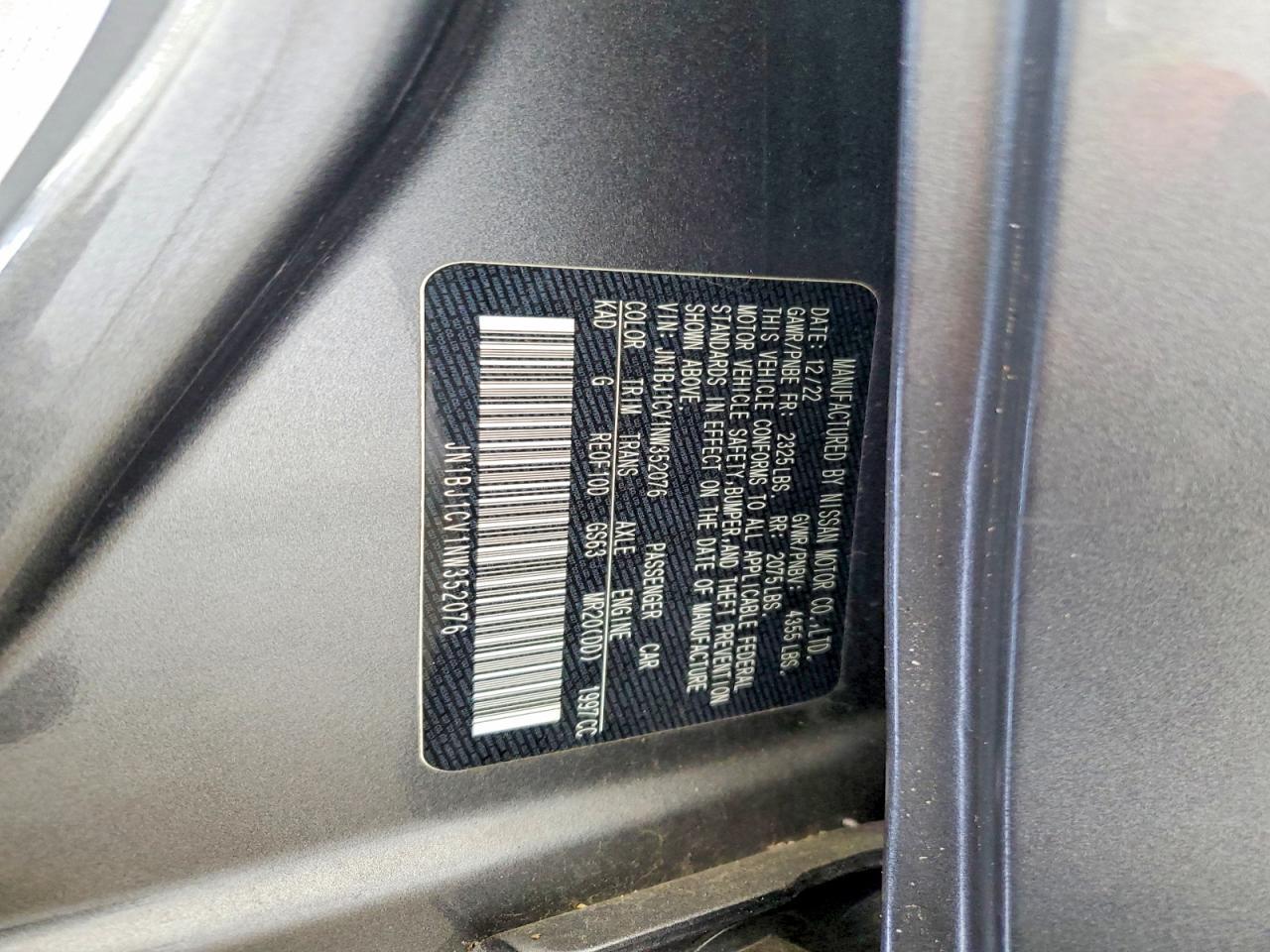 2022 Nissan Rogue Sport Sl - zdjęcie 13