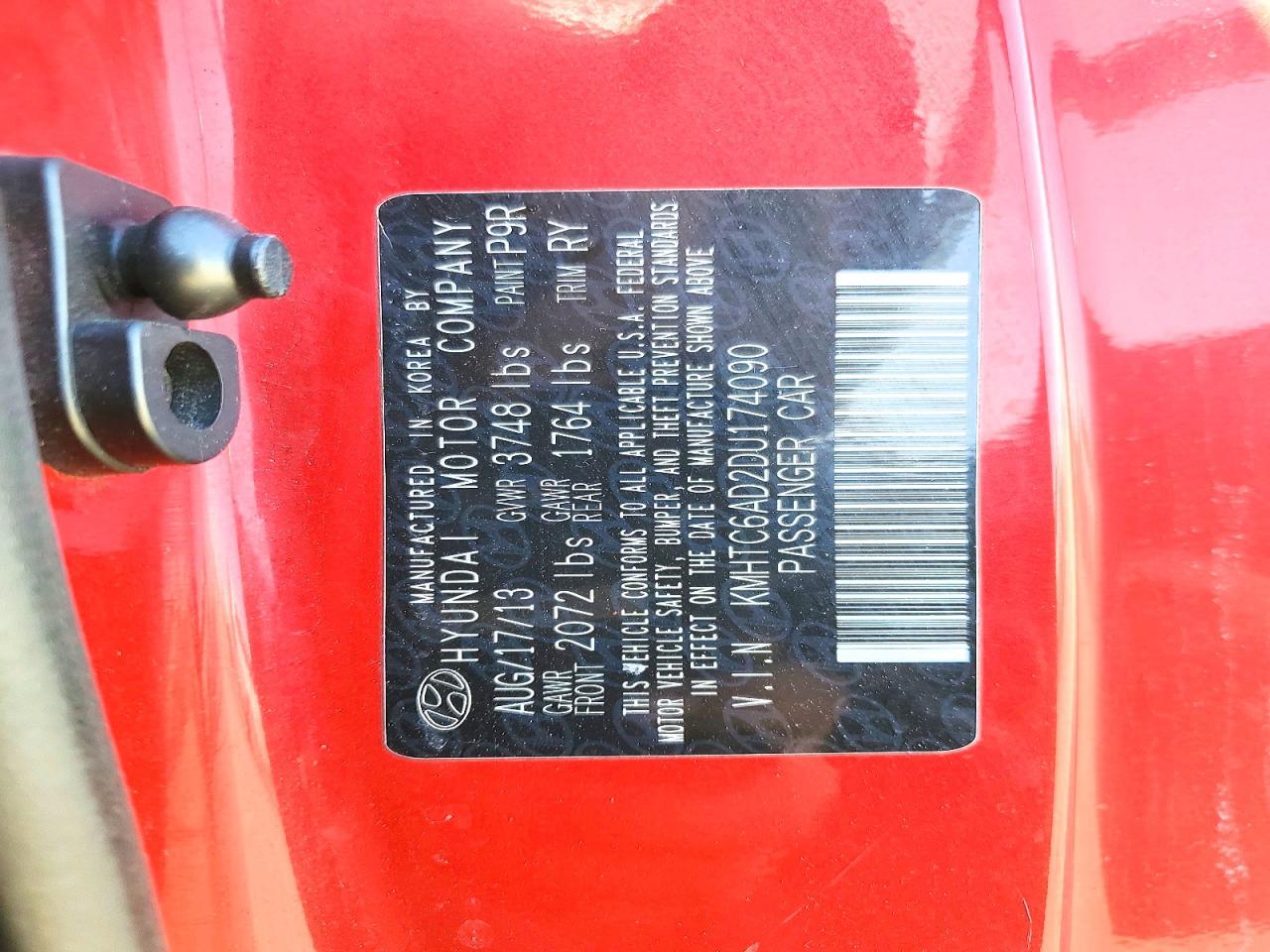 2013 Hyundai Veloster - zdjęcie 12