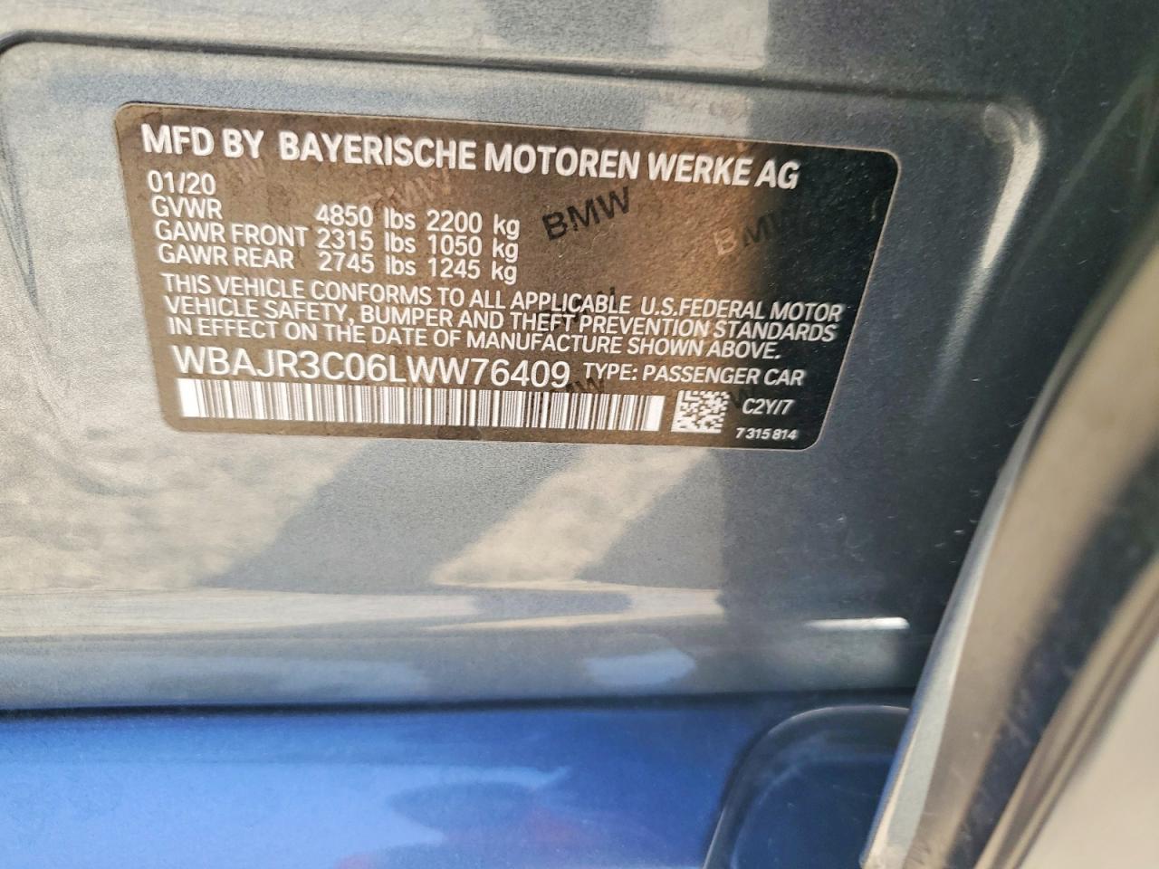 2020 BMW 530 I - zdjęcie 12
