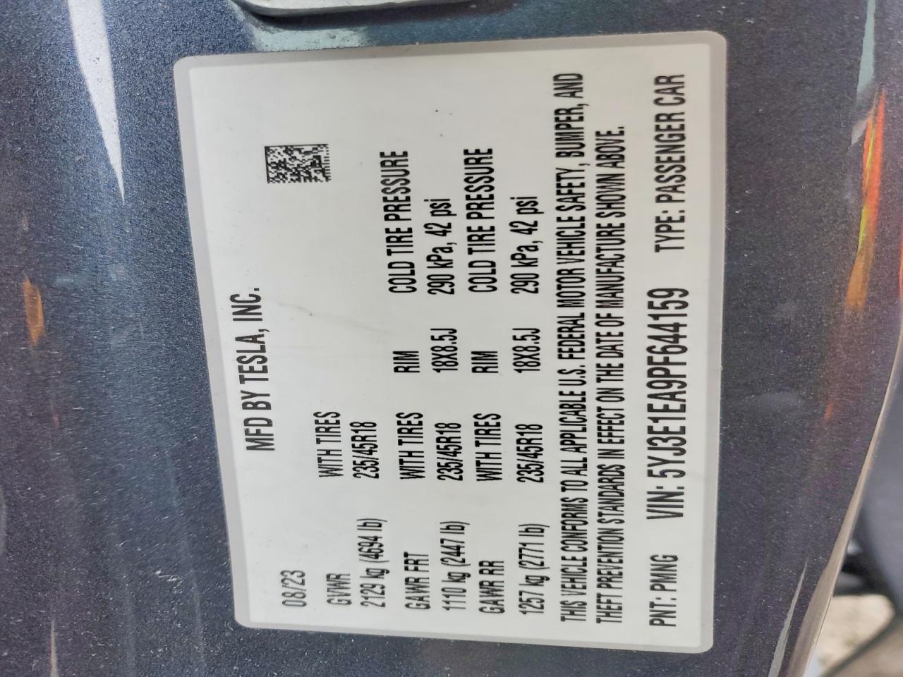 2023 Tesla Model 3 - zdjęcie 12