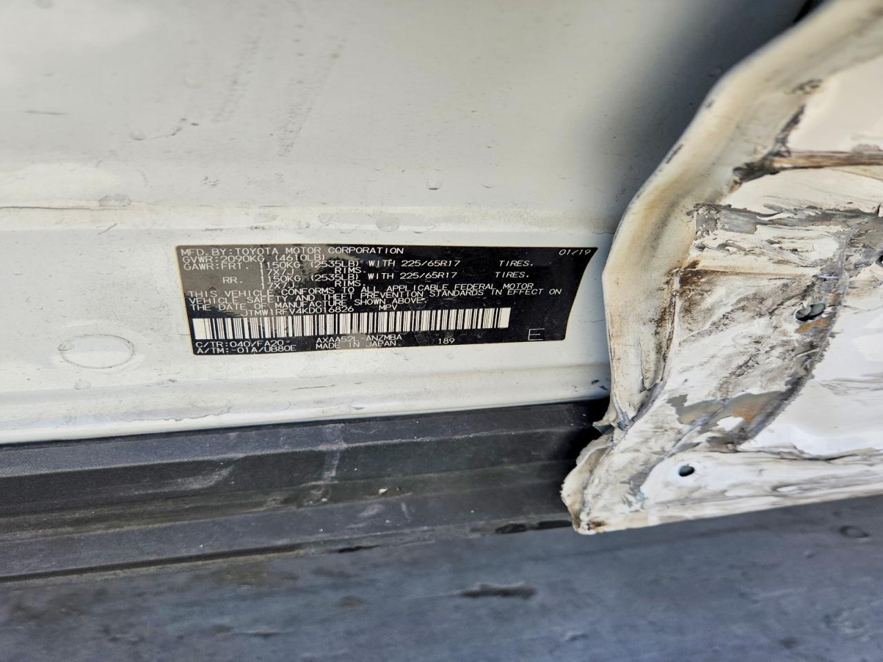 2019 Toyota Rav4 Xle - zdjęcie 13