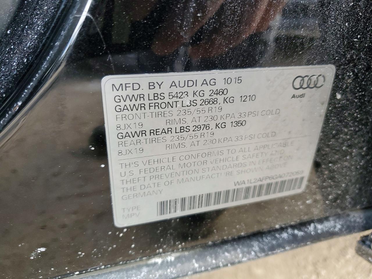 2016 Audi Q5 Premium Plus - zdjęcie 12