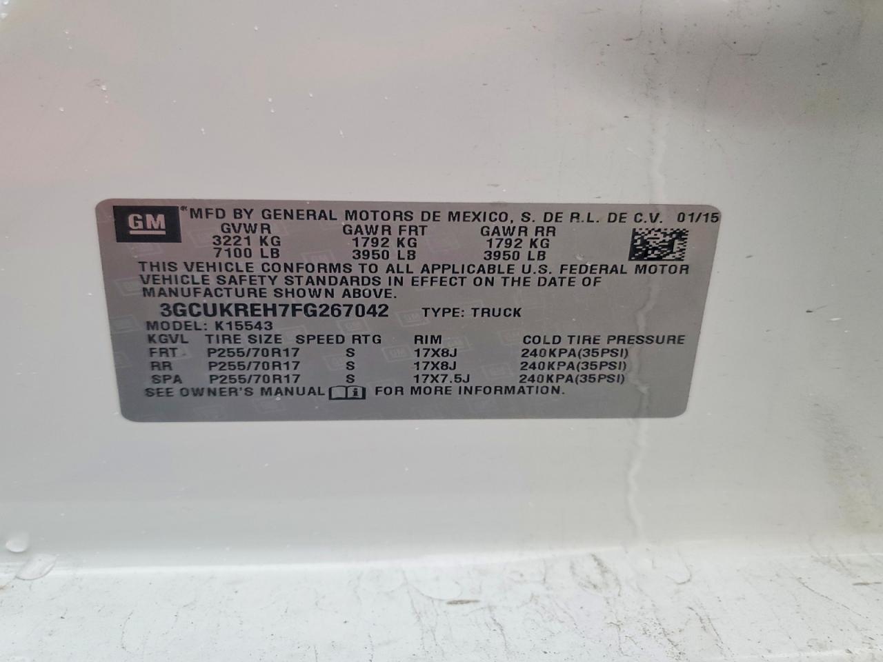 2015 Chevrolet Silverado K1500 Lt - zdjęcie 12