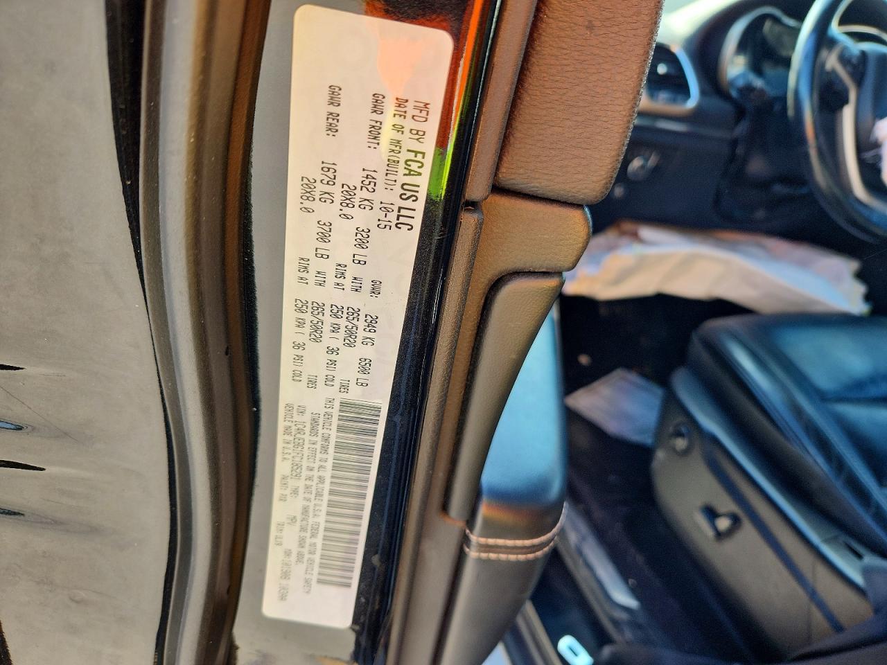 2015 Jeep Grand Cherokee Limited - zdjęcie 14