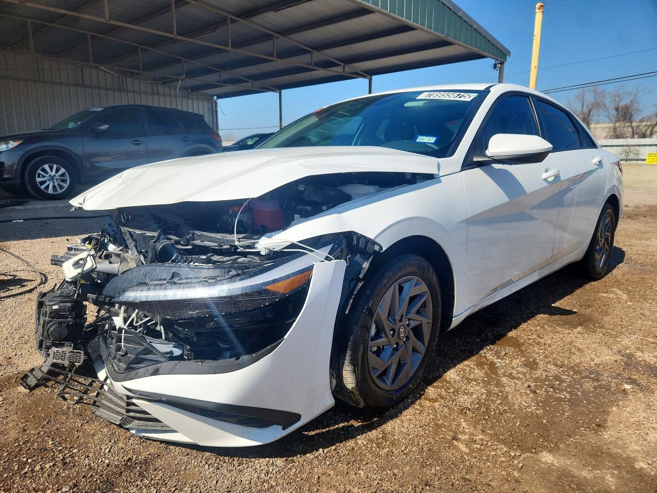 2025 Hyundai Elantra Hybrid Blue - zdjęcie główne
