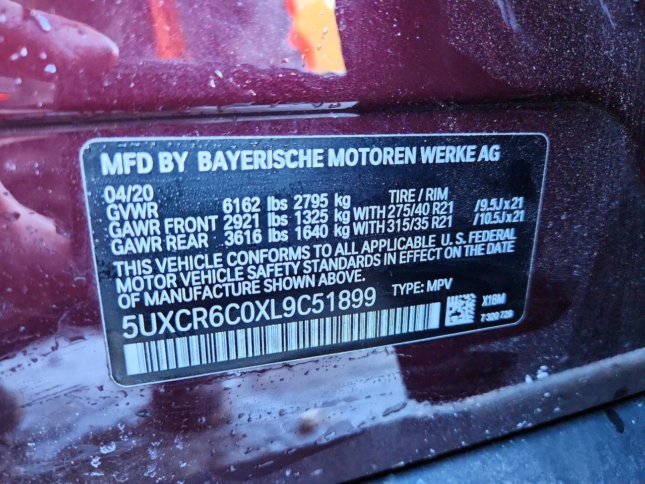 2020 BMW X5 xDrive40I - zdjęcie 13