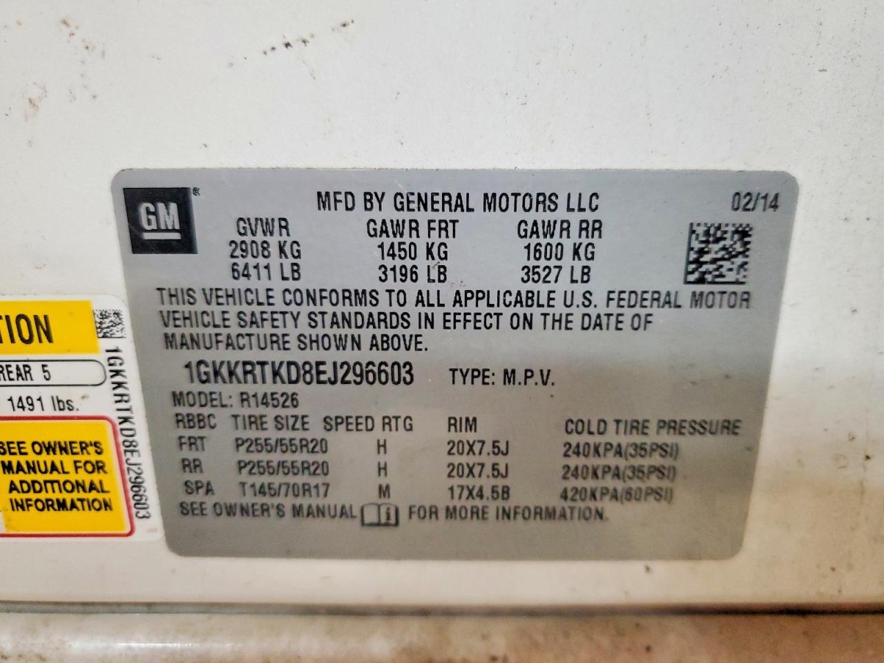 2014 GMC Acadia Denali - zdjęcie 13