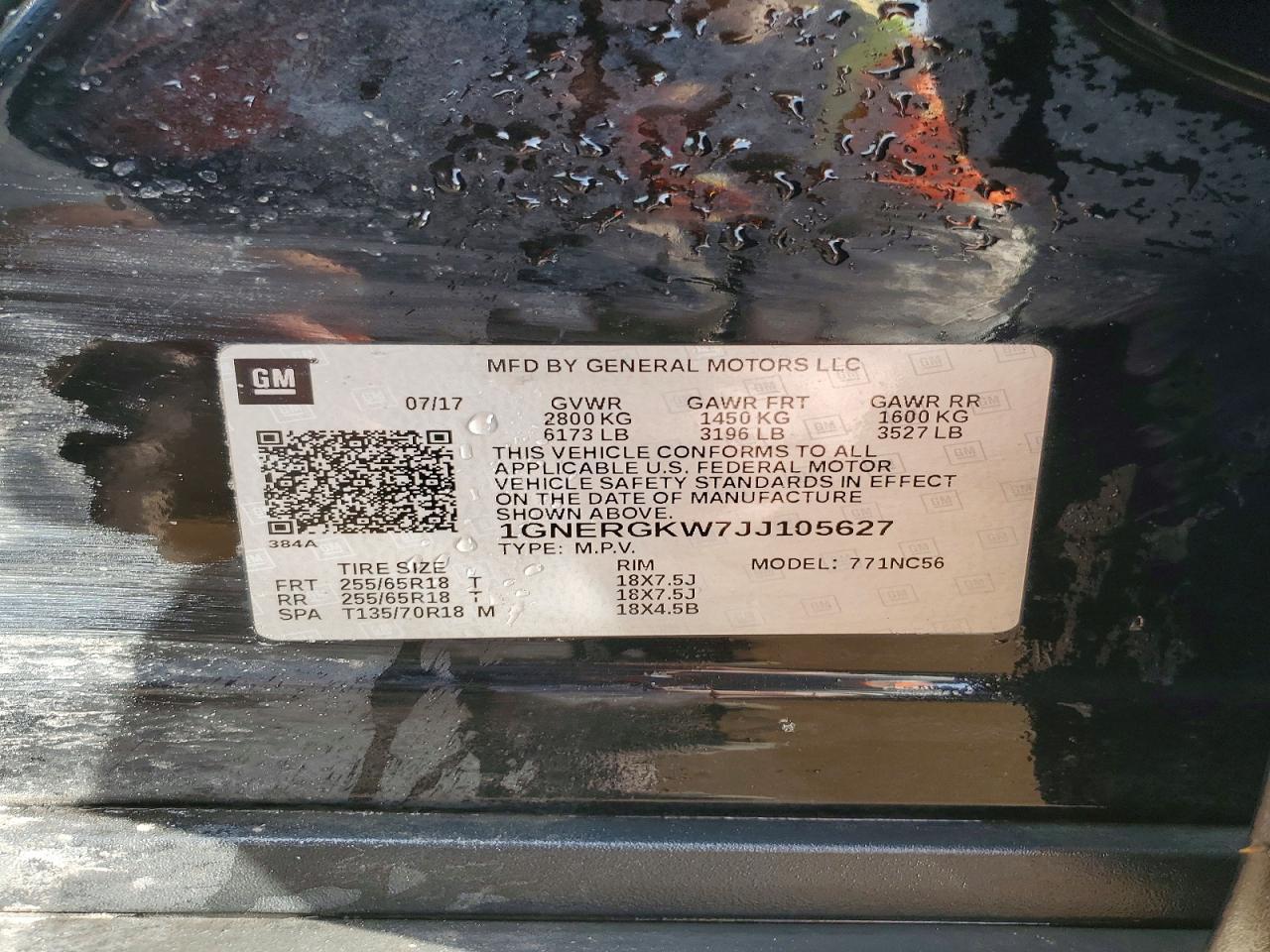 2018 Chevrolet Traverse Lt - zdjęcie 12