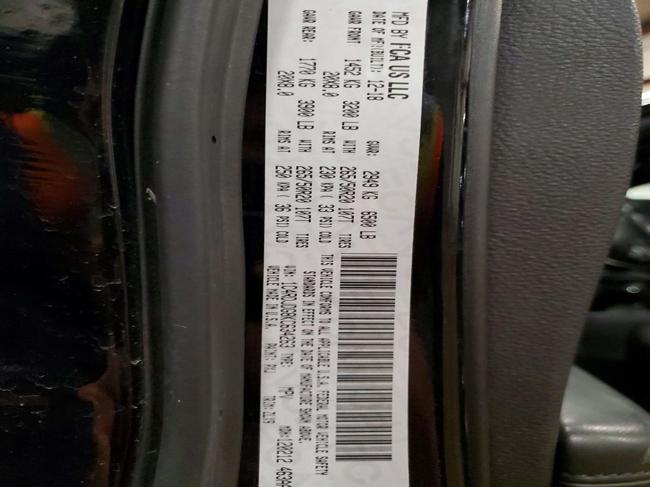 2019 Dodge Durango Gt - zdjęcie 13