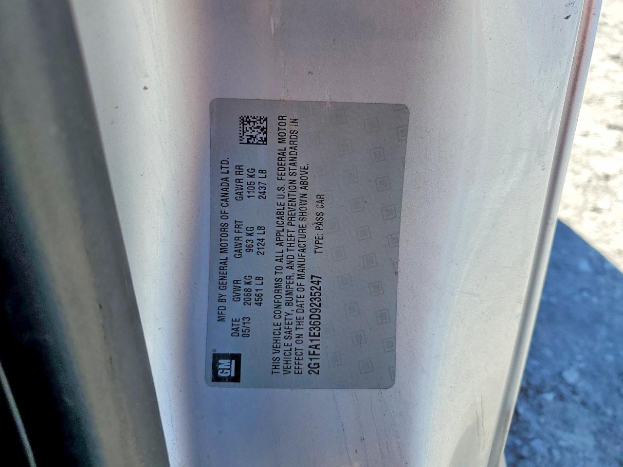 2013 Chevrolet Camaro Ls - zdjęcie 13