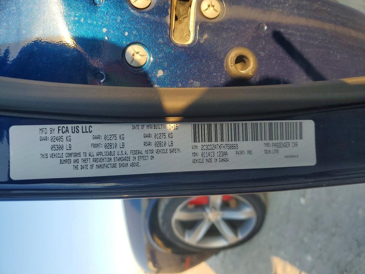 2015 Dodge Challenger Sxt - zdjęcie 12