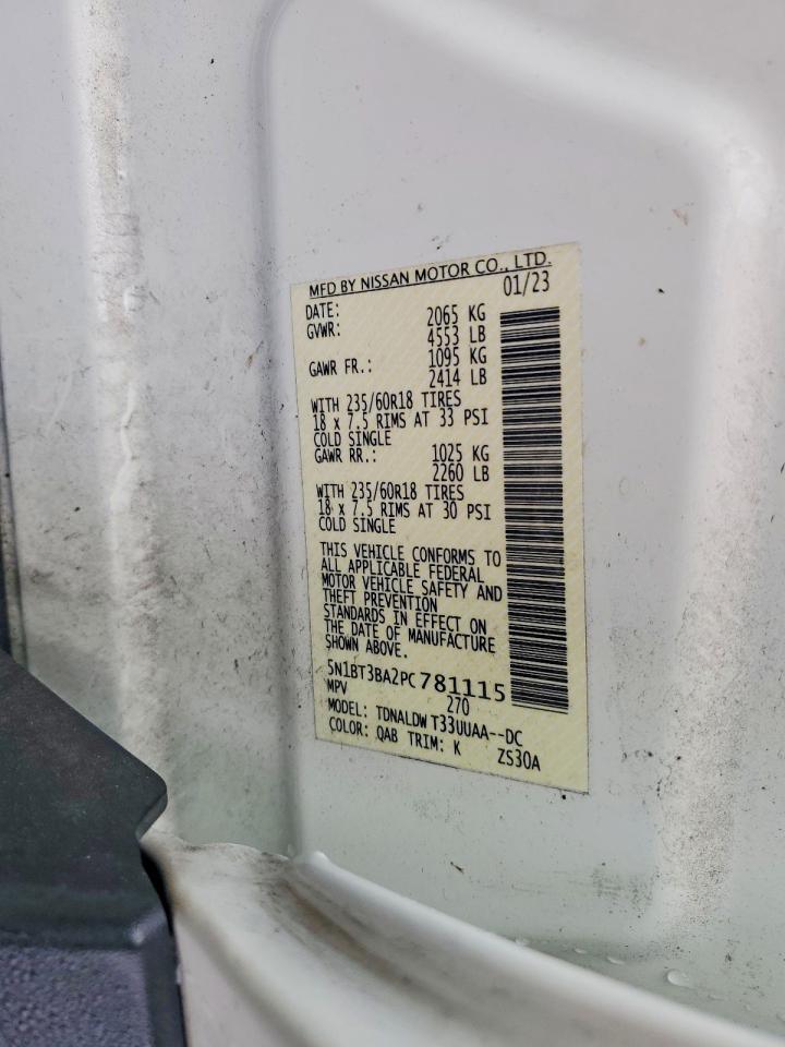 2023 Nissan Rogue Sv - zdjęcie 14