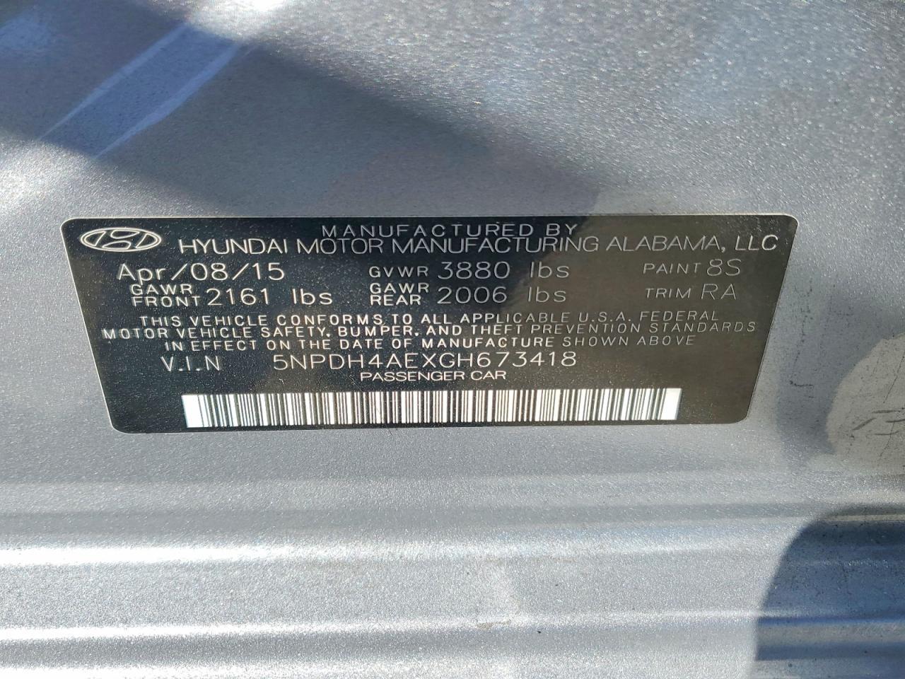 2016 Hyundai Elantra Limited - zdjęcie 13