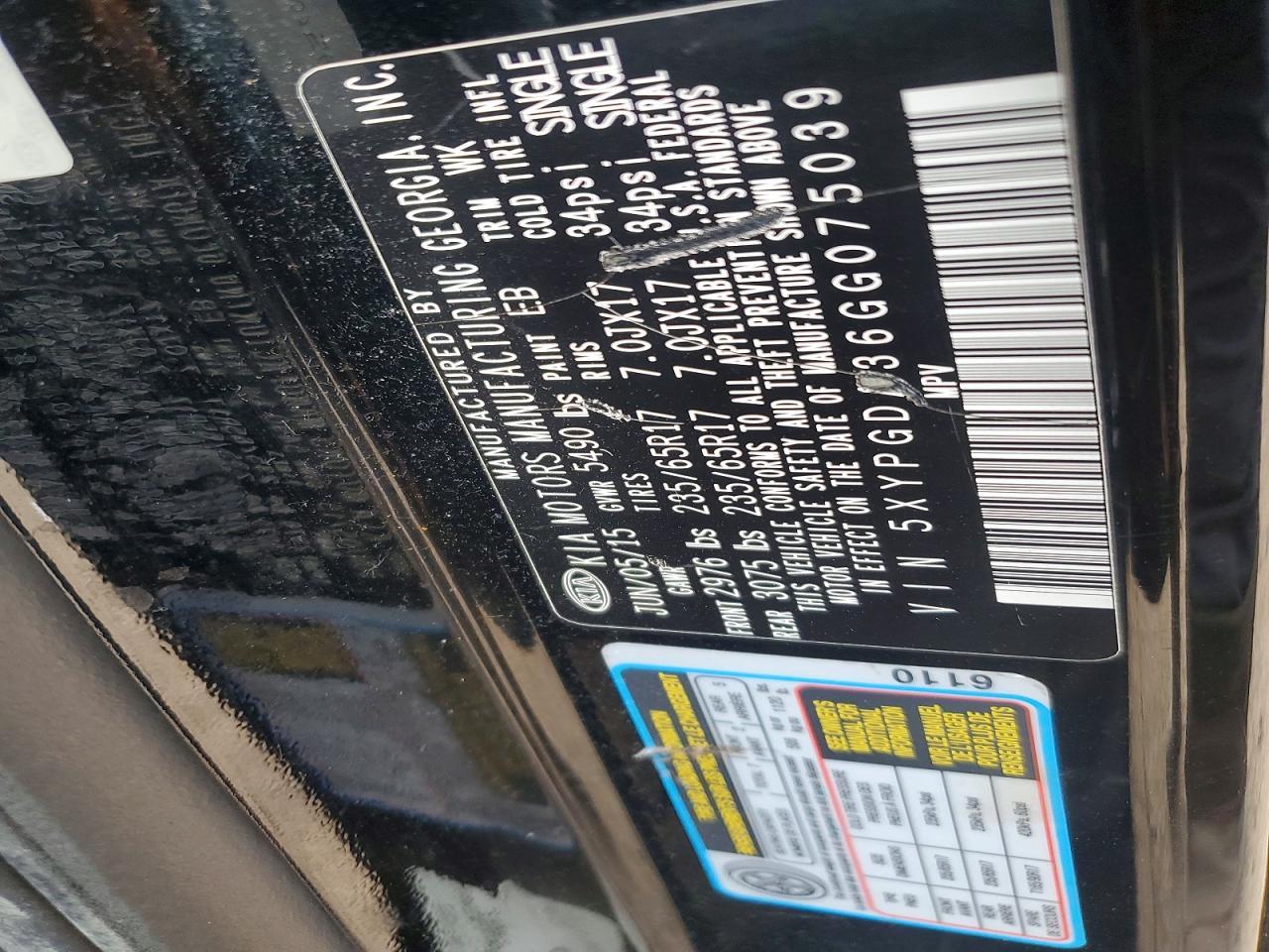 2016 Kia Sorento Lx - zdjęcie 13