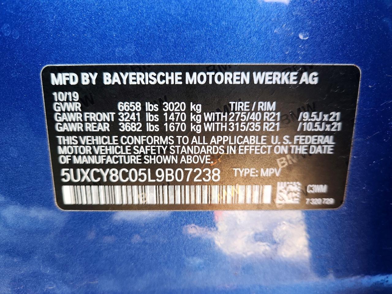2020 BMW X6 M50I - zdjęcie 13