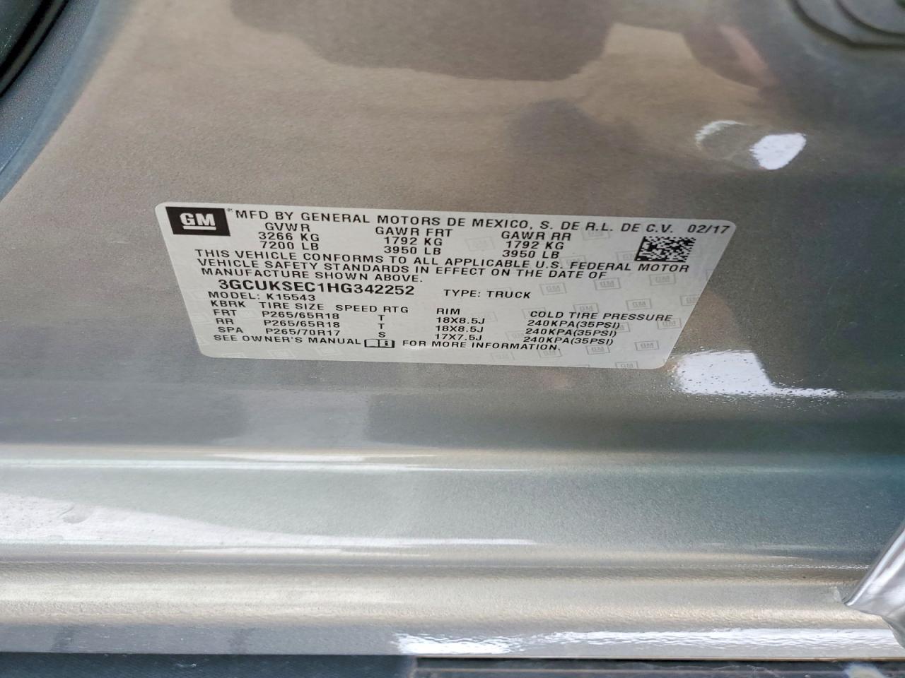 2017 Chevrolet Silverado K1500 Ltz - zdjęcie 12