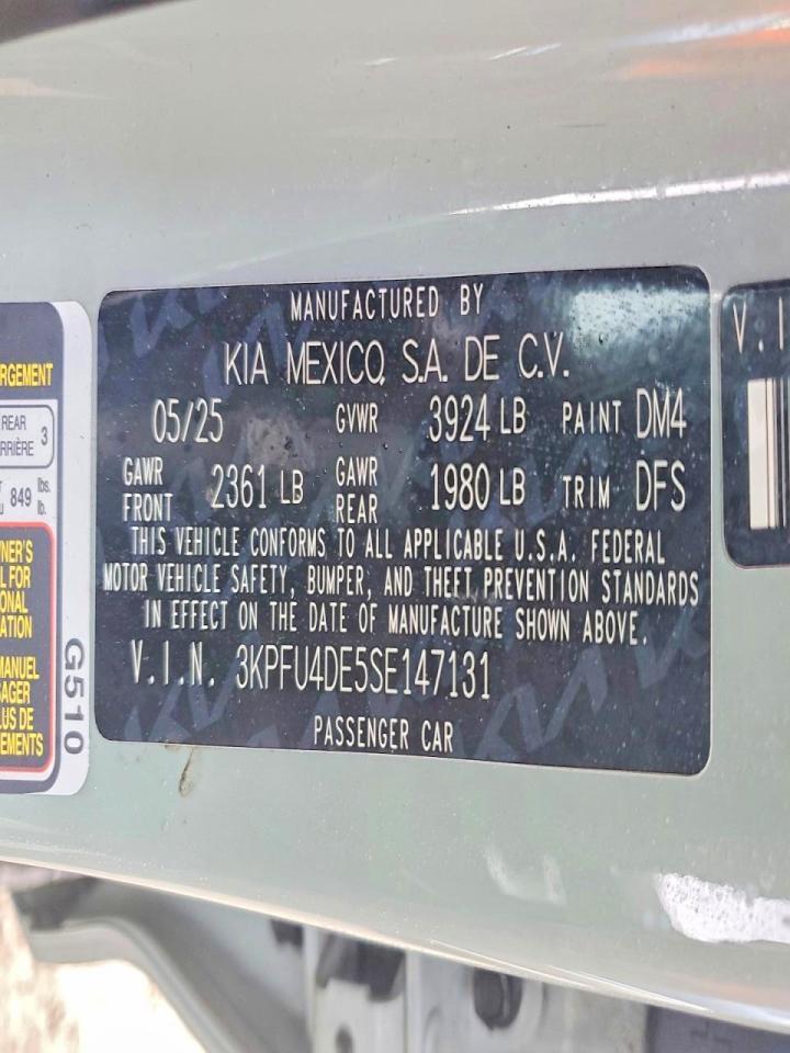 2025 Kia K4 Ex - zdjęcie 12