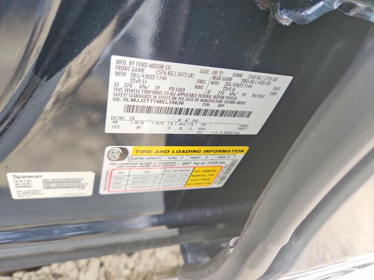 2021 Lincoln Navigator Black Label - zdjęcie 14