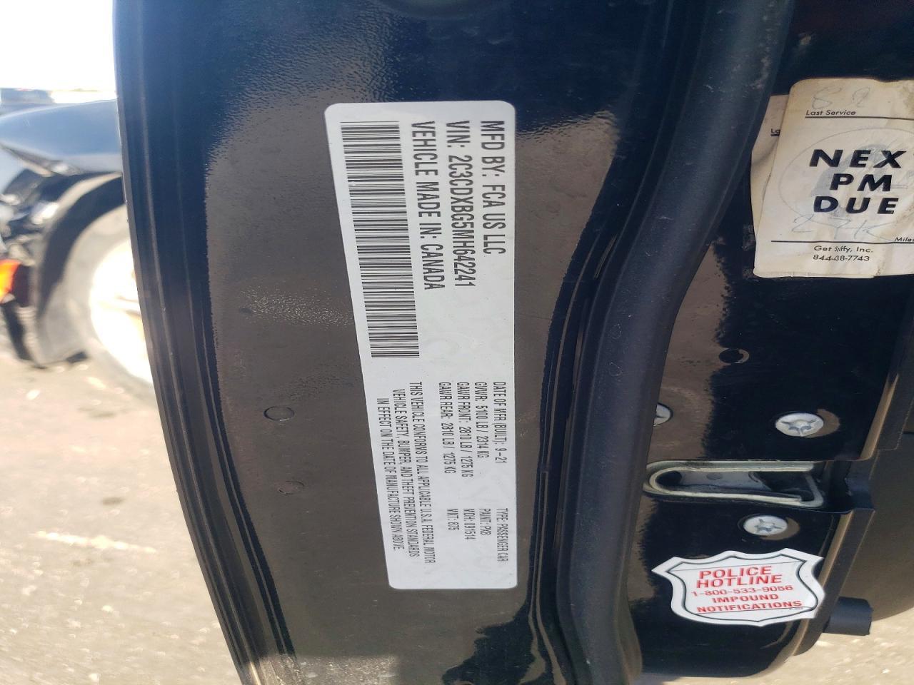 2021 Dodge Charger Sxt - zdjęcie 12