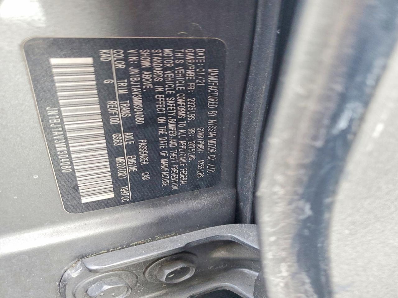 2021 Nissan Rogue Sport S - zdjęcie 14