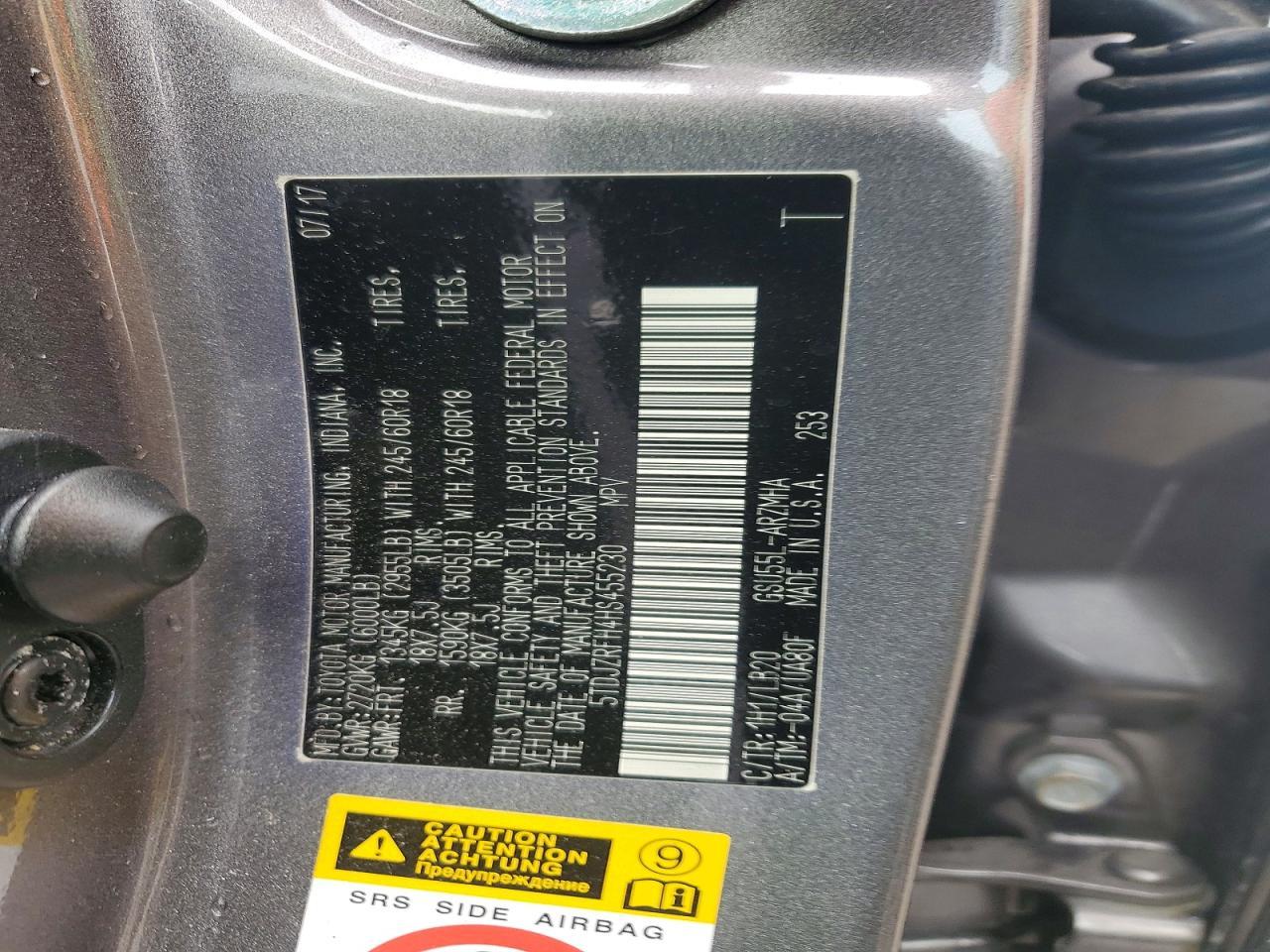 2017 Toyota Highlander Xle - zdjęcie 12