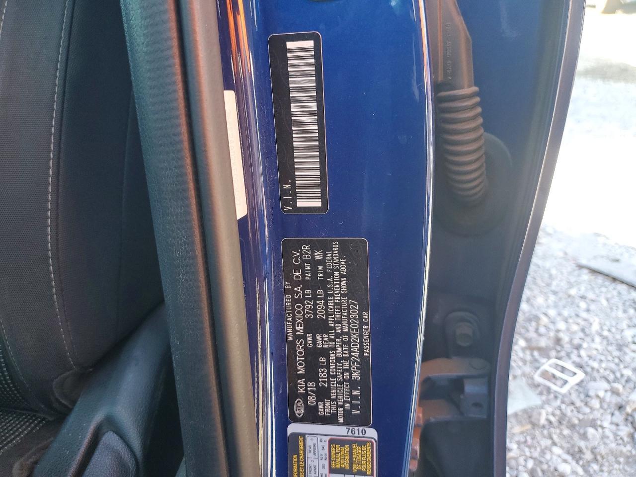 2019 Kia Forte Fe - zdjęcie 12