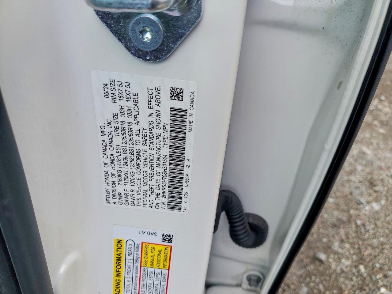 2025 Honda Cr-V Exl - zdjęcie 12