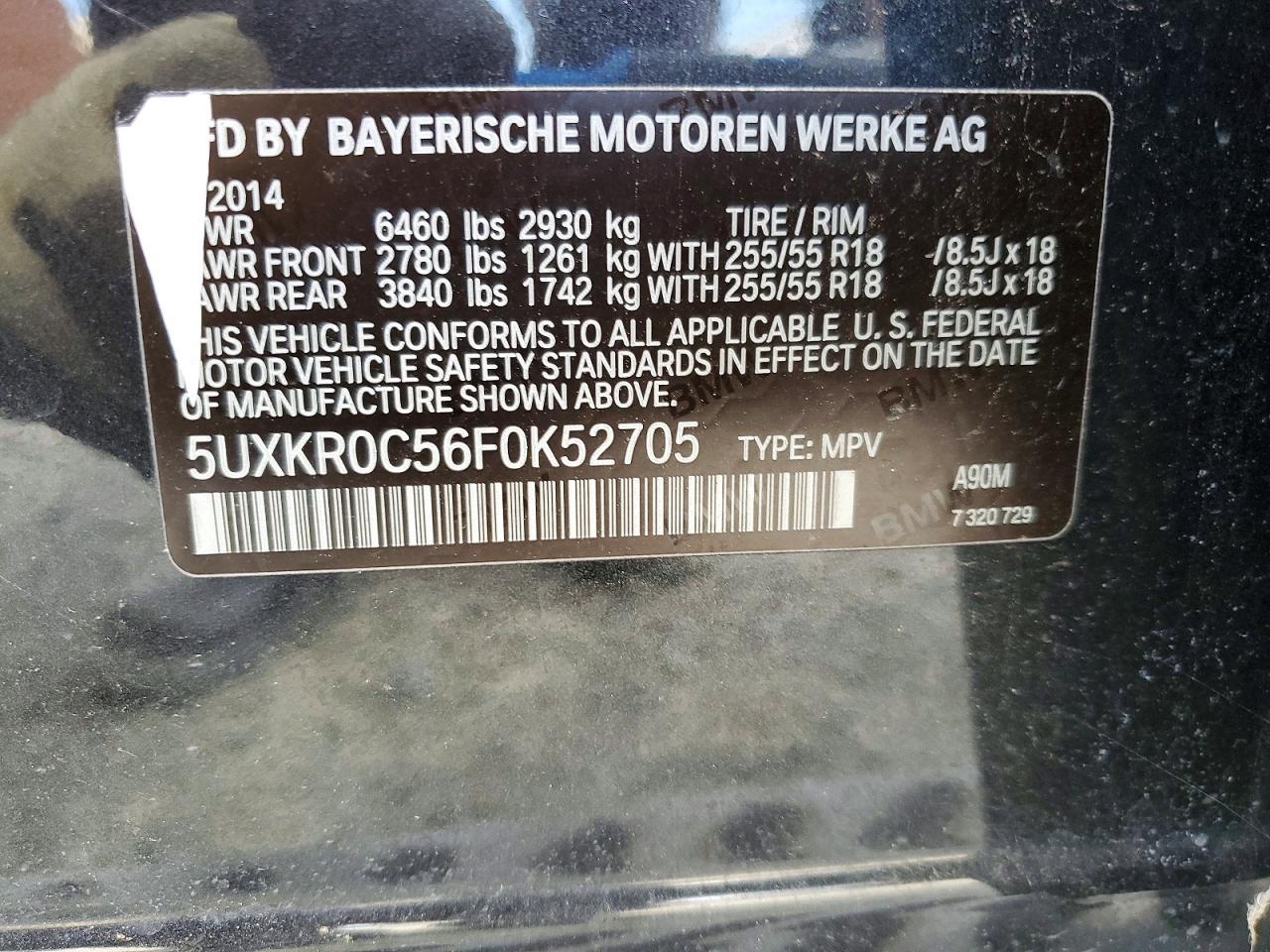 2015 BMW X5 xDrive35I - zdjęcie 13