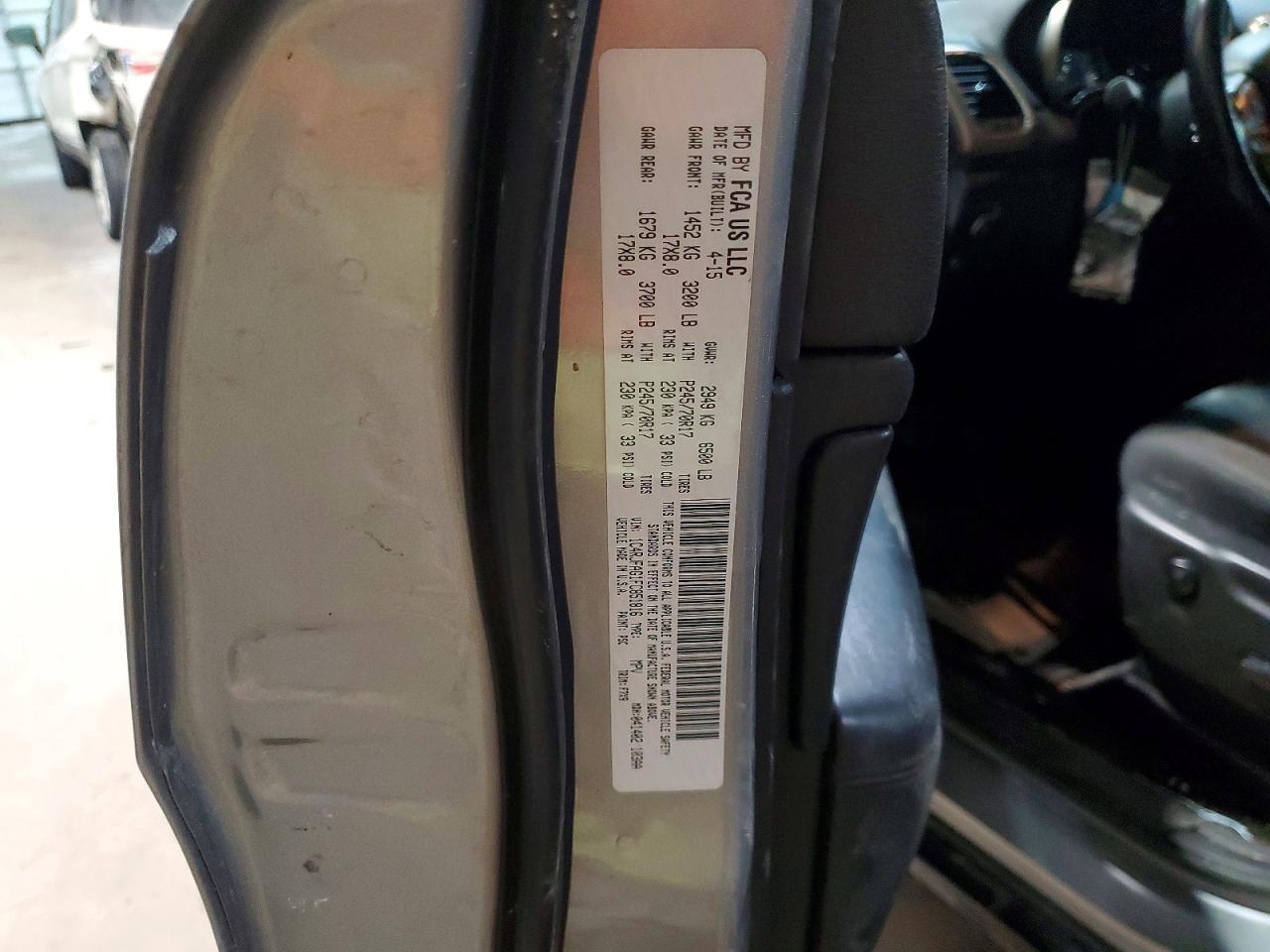 2015 Jeep Grand Cherokee Laredo - zdjęcie 13