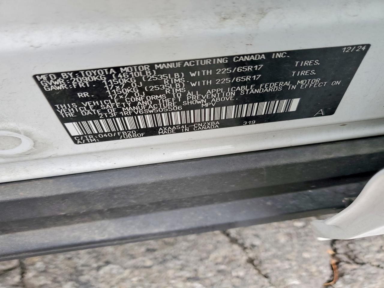 2025 Toyota Rav4 Le - zdjęcie 13