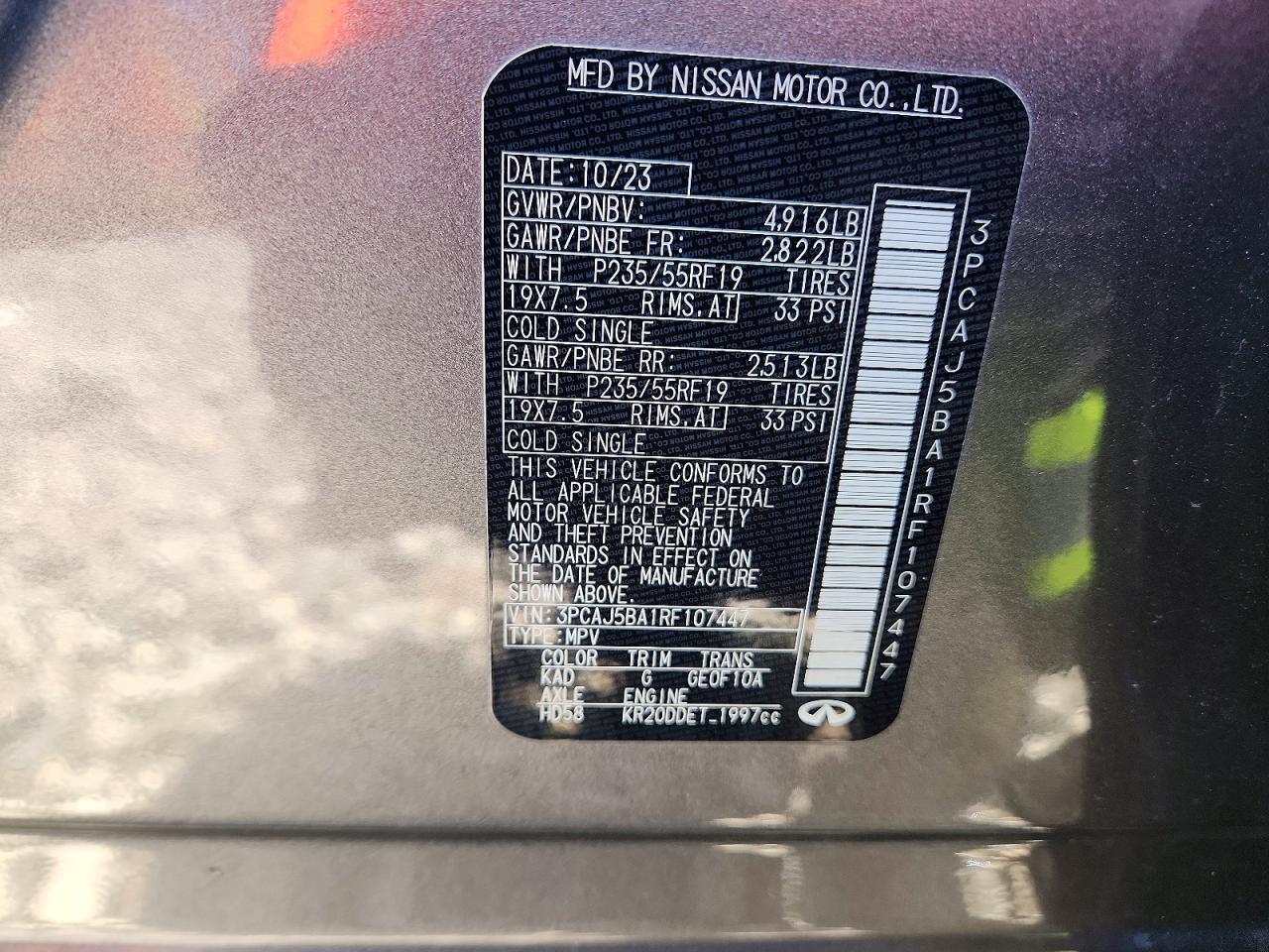 2024 Infiniti Qx50 Luxe - zdjęcie 13