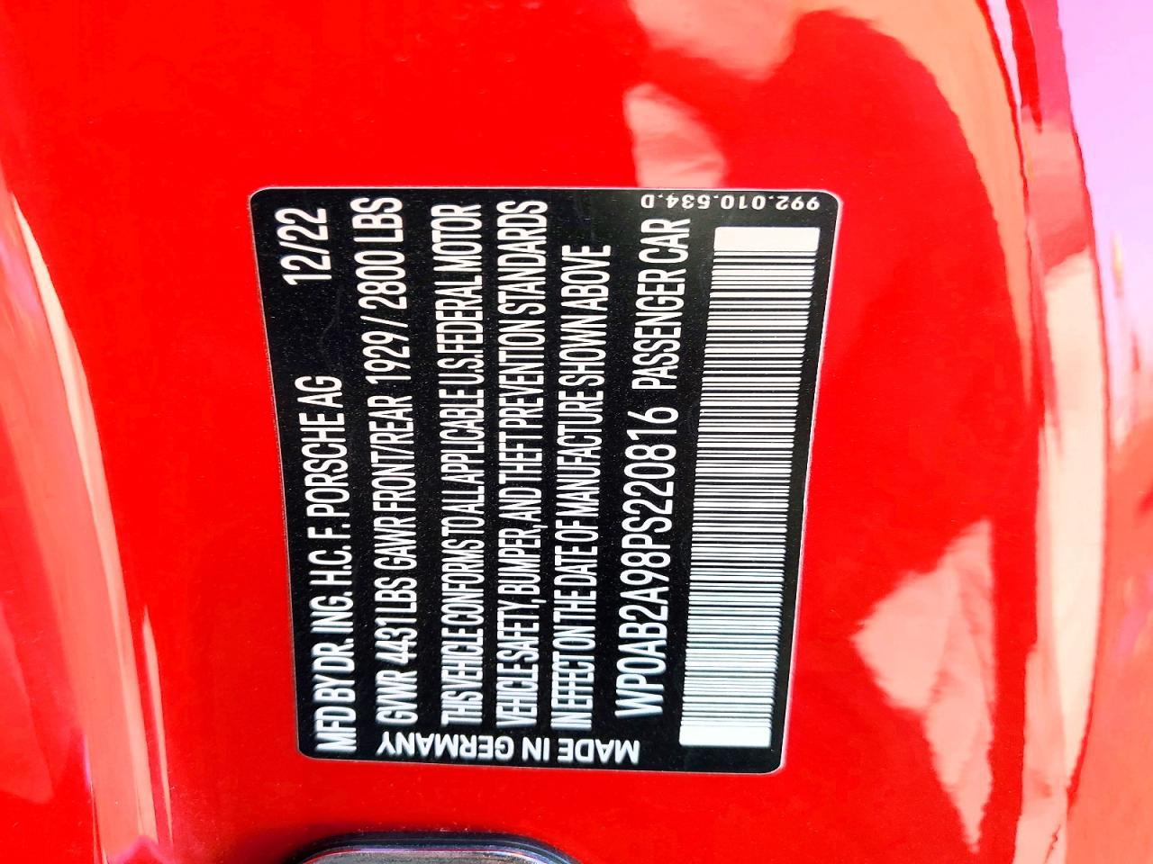 2023 Porsche 911 Carrera S - zdjęcie 12