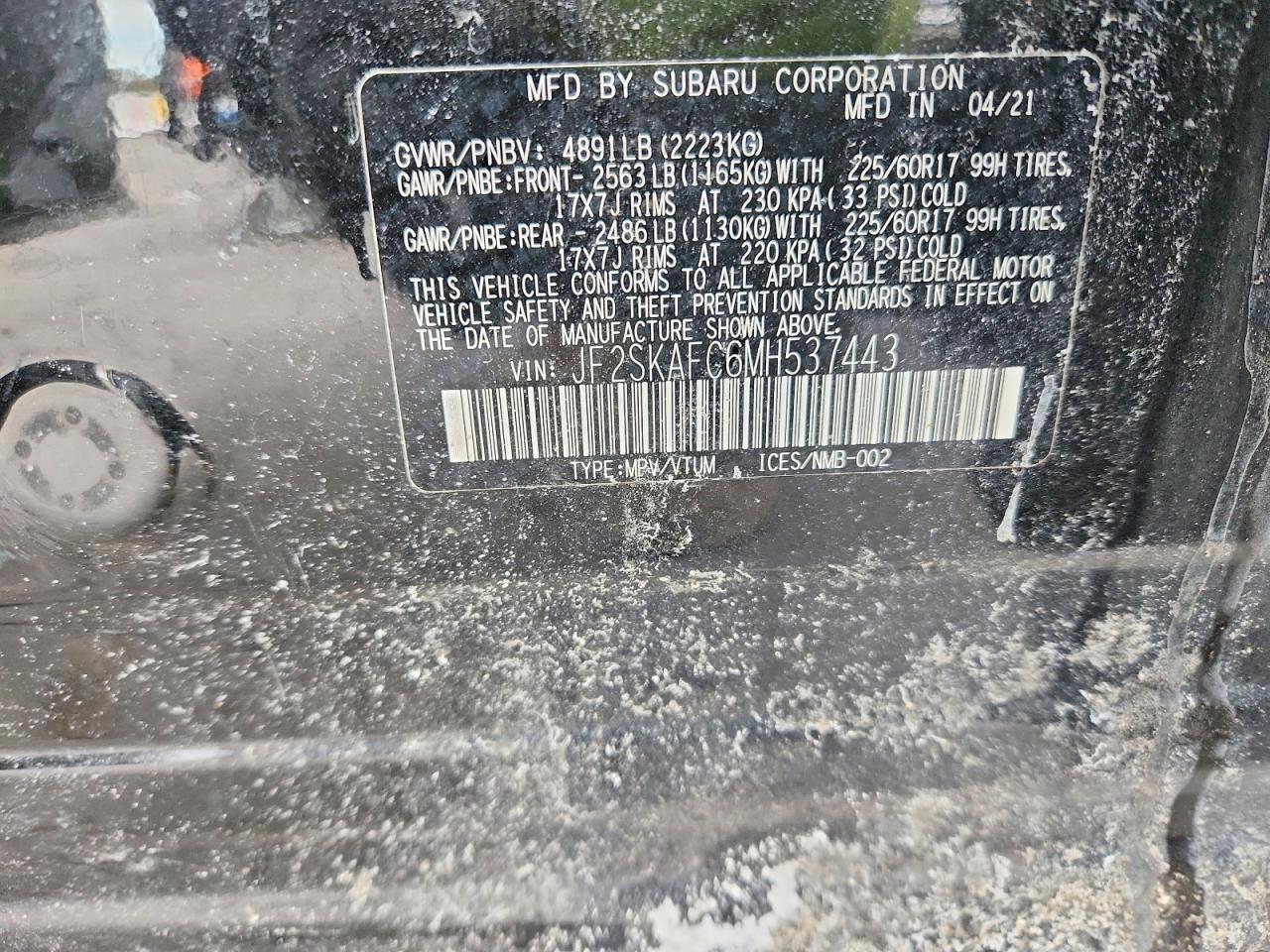 2021 Subaru Forester Premium - zdjęcie 12