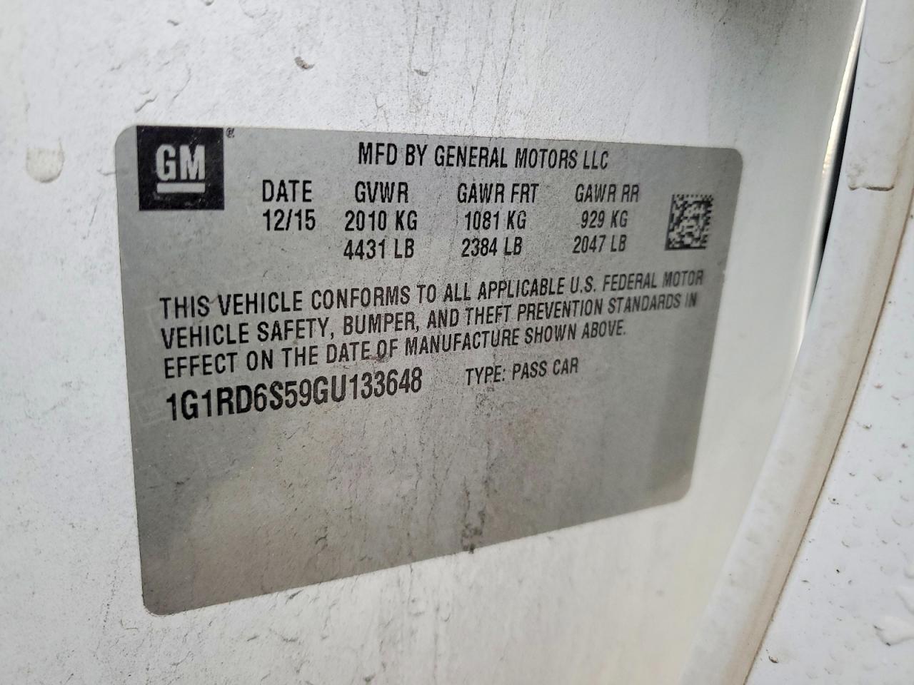 2016 Chevrolet Volt Ltz - zdjęcie 13