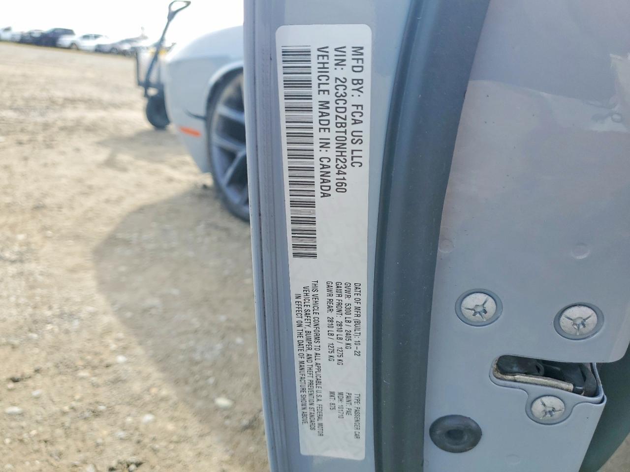 2022 Dodge Challenger R - zdjęcie 12